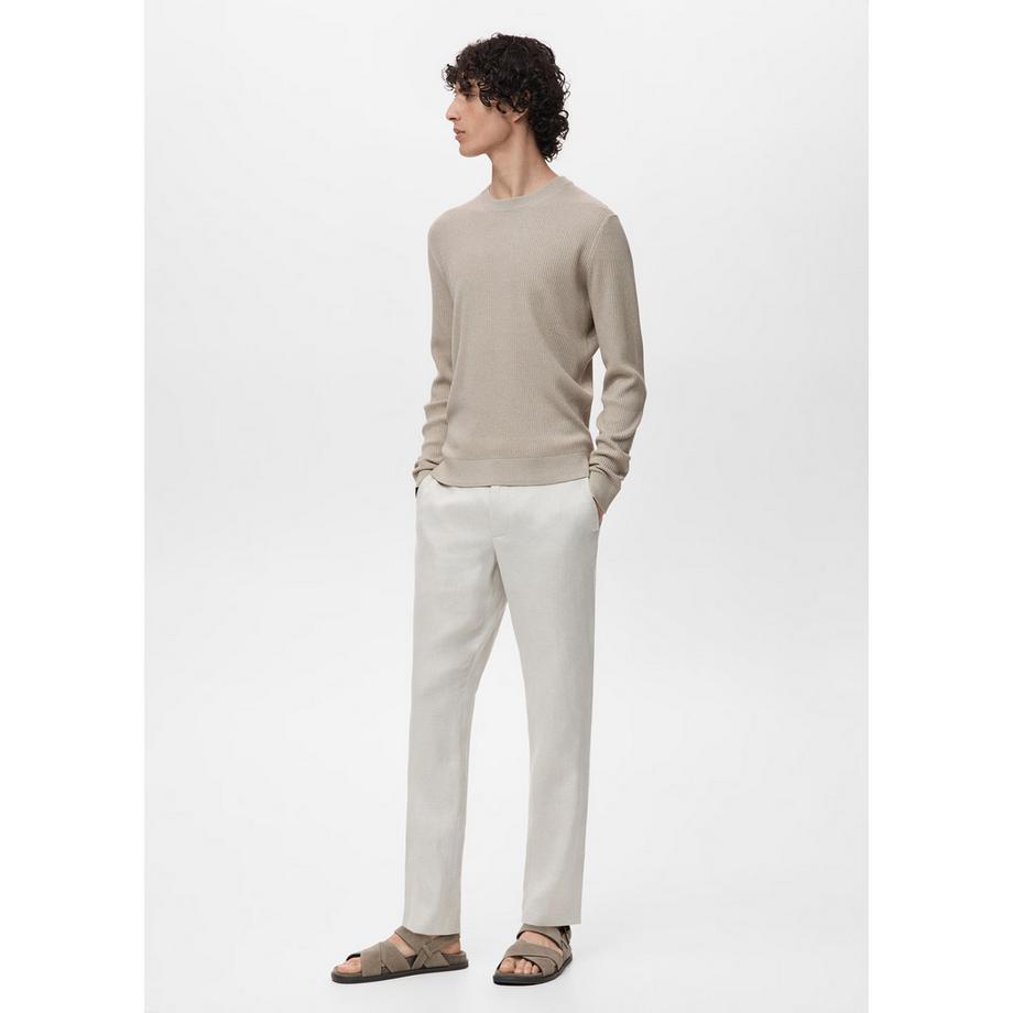 Mango Man Maglione a Costine  