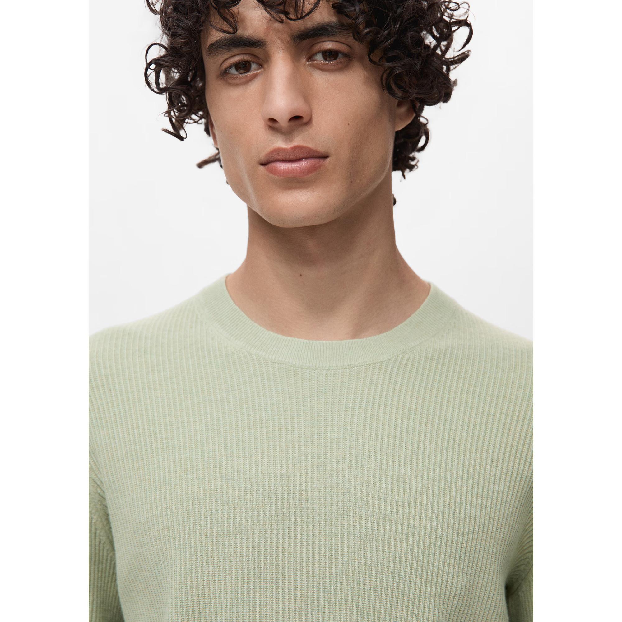 Mango Man Maglione a Costine  