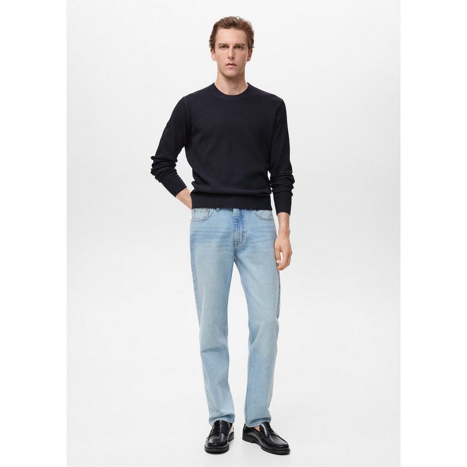 Mango Man Maglione a Costine  