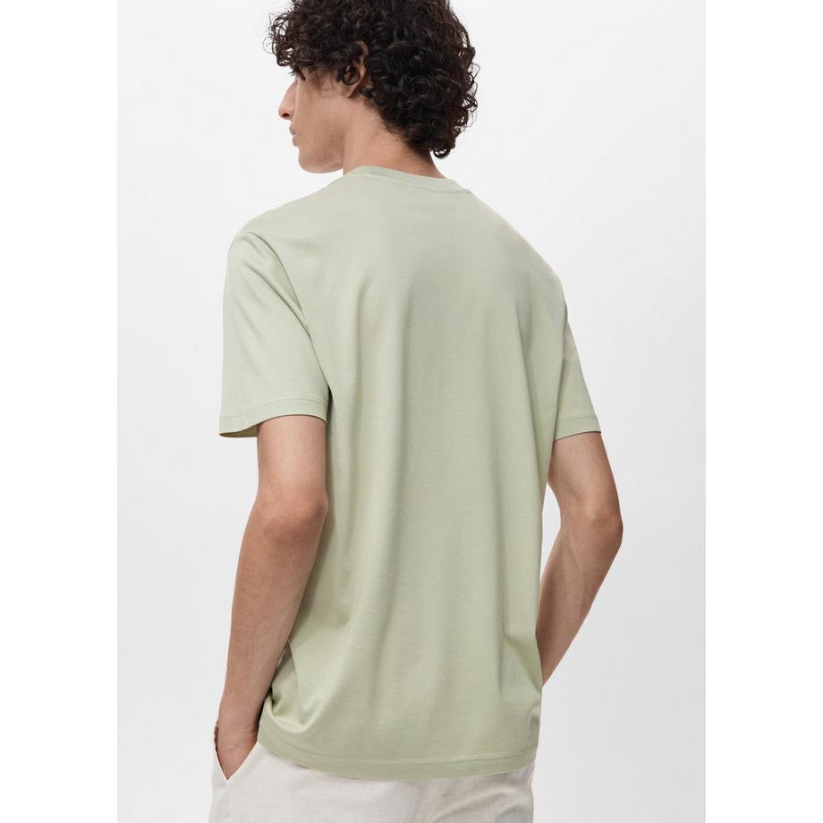 Mango Man Slim Fit Rundhals Kurzarm T-Shirt  