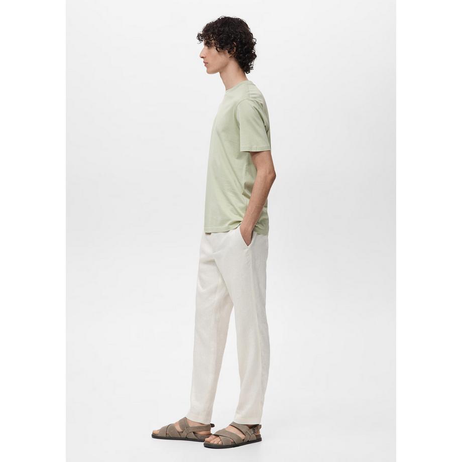 Mango Man Slim Fit Rundhals Kurzarm T-Shirt  