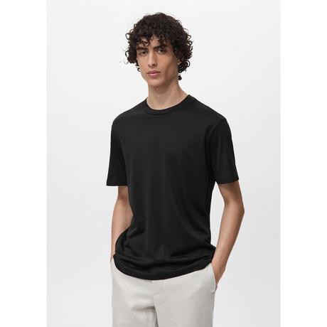 Mango Man T-shirt Slim Fit Girocollo Maniche Corte  