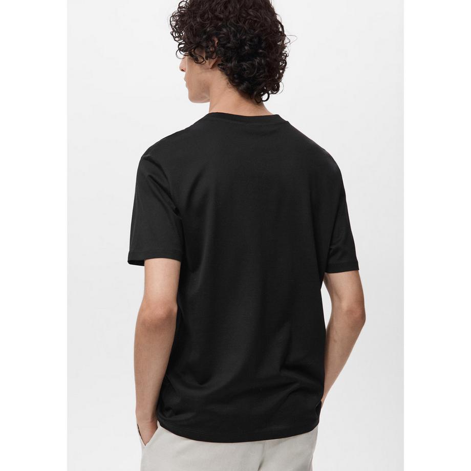 Mango Man Slim Fit Rundhals Kurzarm T-Shirt  