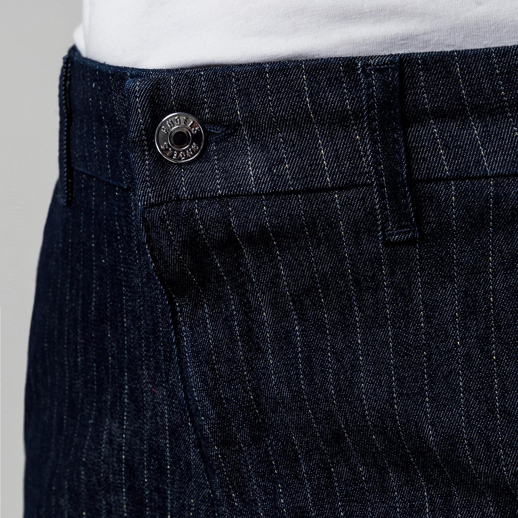 ANGELS LIBERTA TU CHIC Nadelstreifen Straight Fit Jeans  