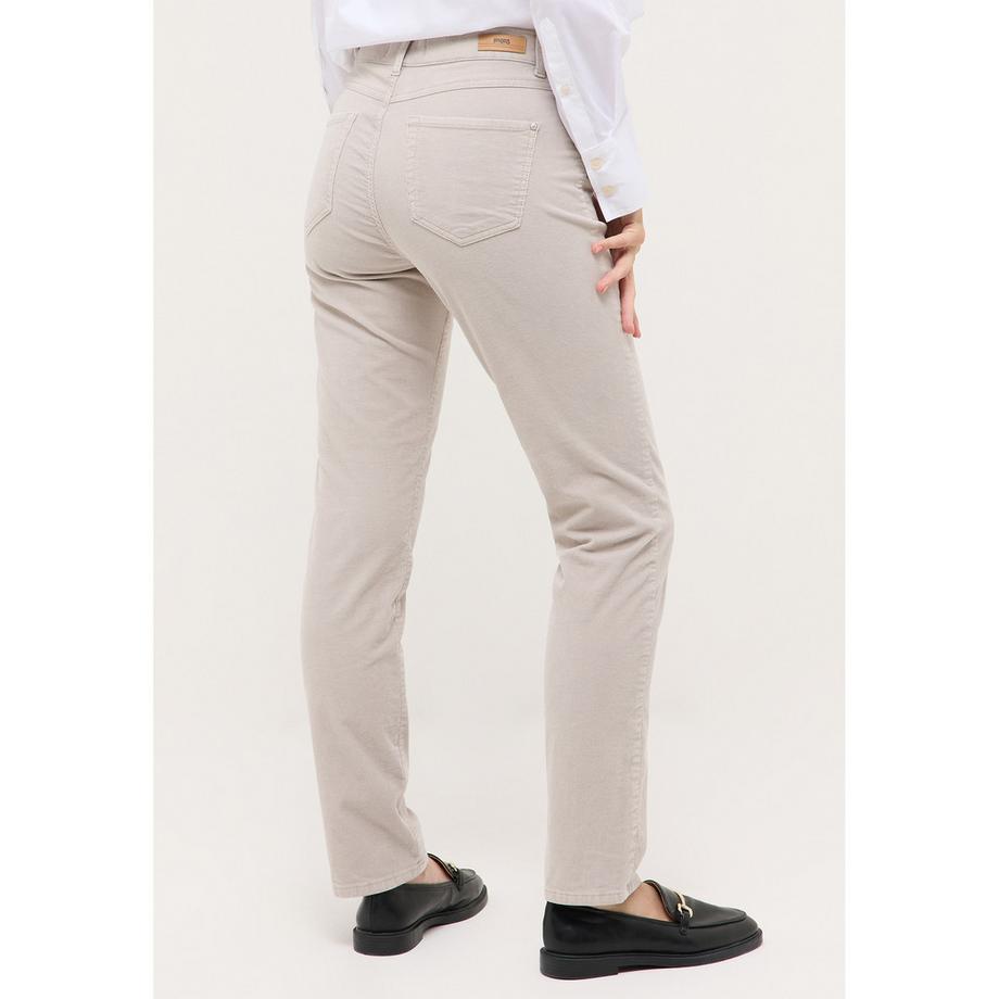 ANGELS Cici Pantalon en velours côtelé Slim Fit  