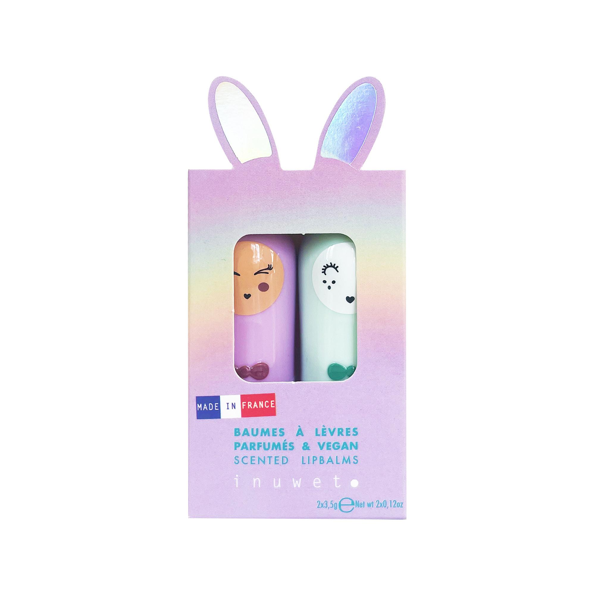 inuwet  Lippenbalsam-Duo-Set - Hélène 