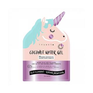 inuwet  masque licorne visage eclat bio cellulose 100% eau de coco biodegradable 