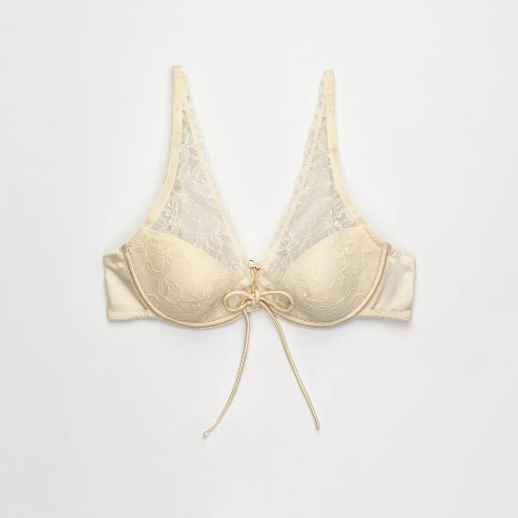 Manor Woman - Bügel-BH, wattiert, für Damen, Creme, Größe 75A