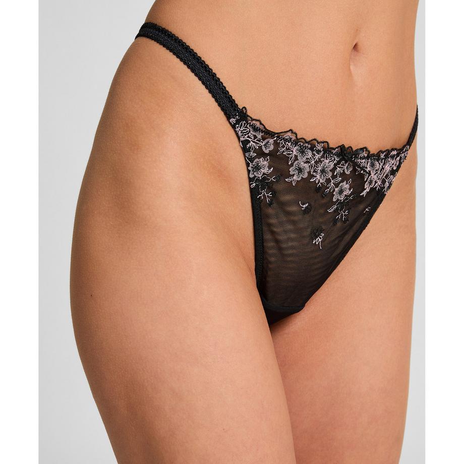 Hunkemöller Slip Brésilien Brodé  