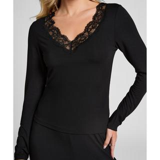 Hunkemöller Set Pigiama con Bordo in Pizzo  