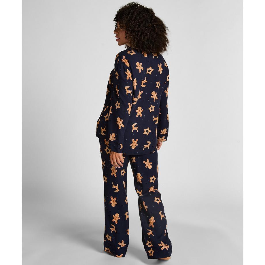 Hunkemöller Pyjama Set Motif Pain d'Épices  