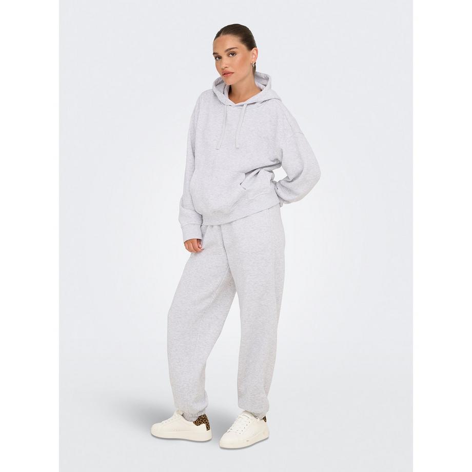 Only Lingerie Felpa con Cappuccio Maniche Lunghe  