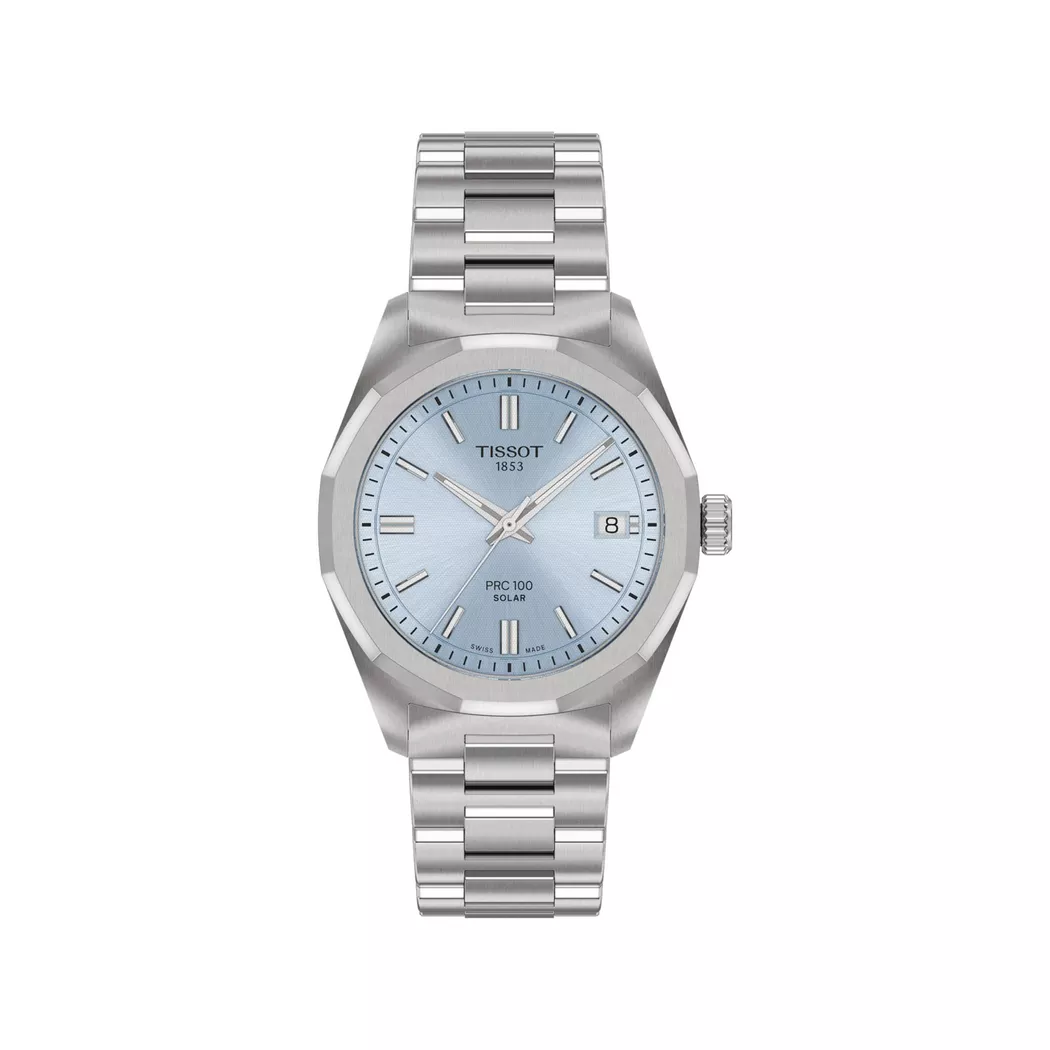 Tissot PRC 100 Solar Watch Silver 34mm