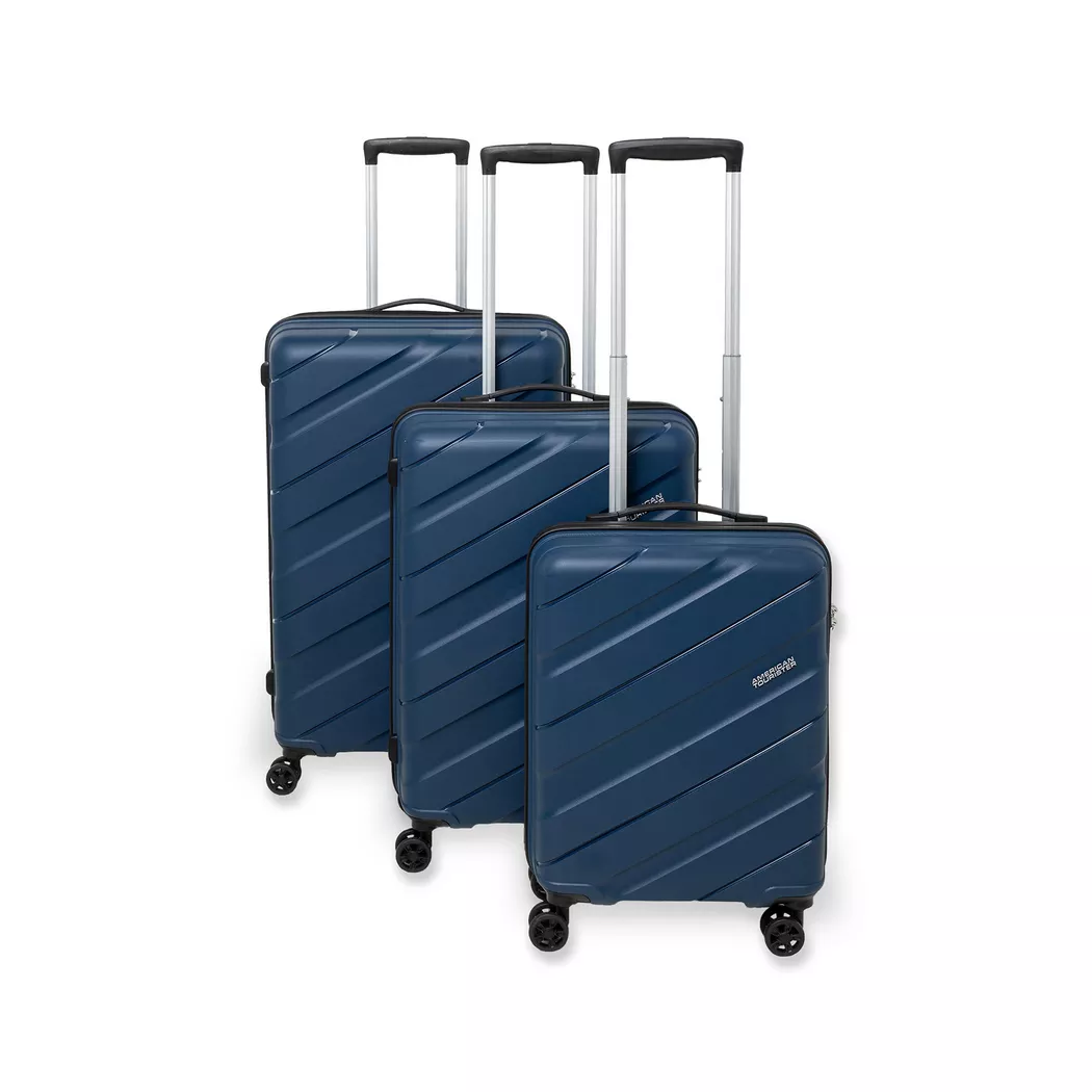 American Tourister - Hartschalenkoffer, S/M/L, Hartschalenkoffer, S/M/L, Blau