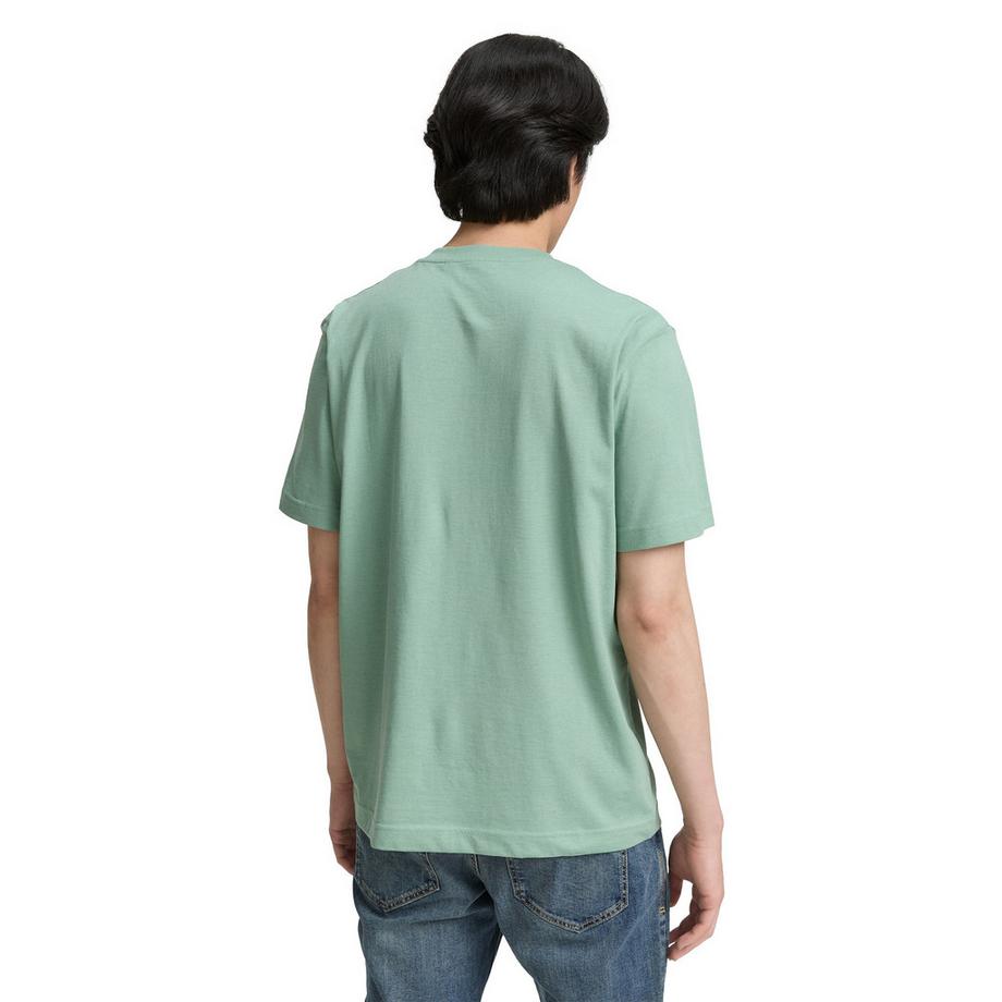 TOM TAILOR Henley Kurzarm Shirt mit Brusttasche  