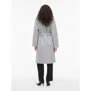 VILA VICLAUDIA Langer Reverskragen Mantel  