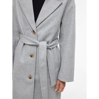 VILA VICLAUDIA Langer Reverskragen Mantel  