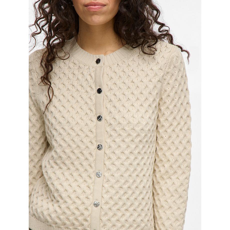 VILA Texturierter Strick Cardigan  
