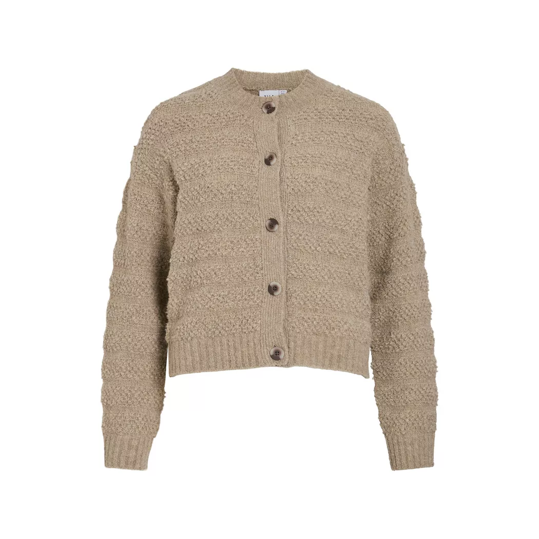 VILA - Cardigan, für Damen, Ecru, Größe XS