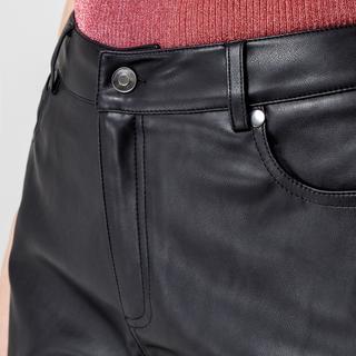 Manor Woman Pantaloncini Ecopelle Slim Fit  