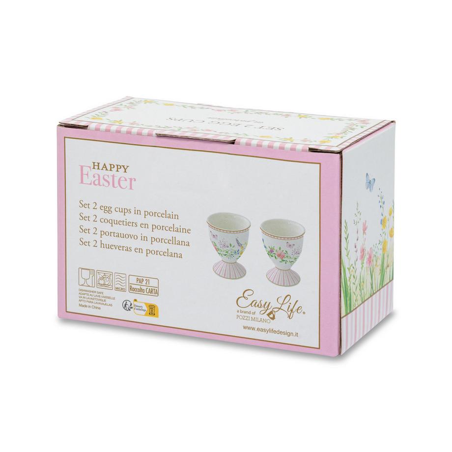 Easy Life Portauova 2 pezzi Happy Easter 