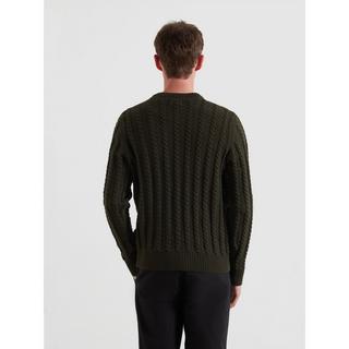 FARAH Zopfmuster Pullover  
