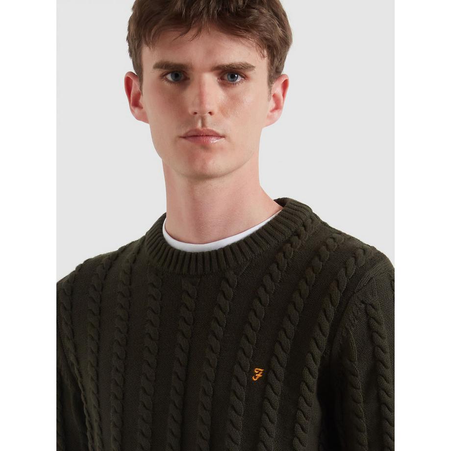 FARAH Pull à torsades Regular Fit  