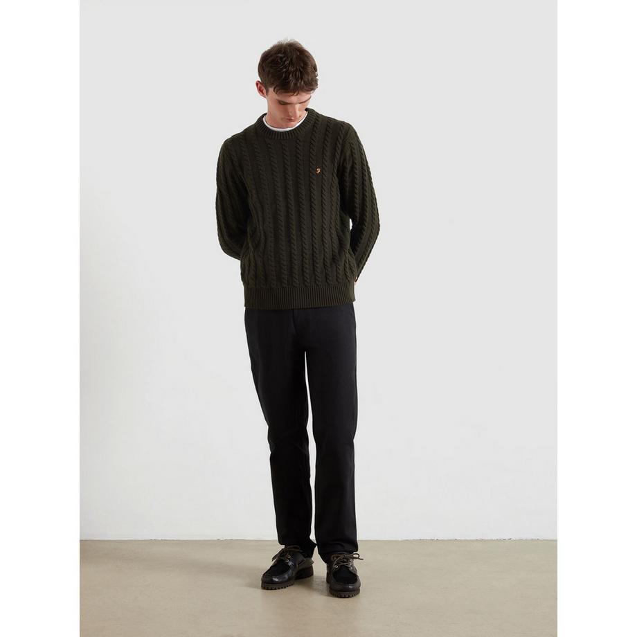 FARAH Pull à torsades Regular Fit  