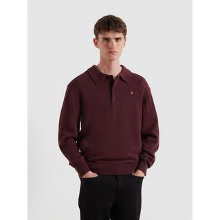 FARAH Pullover Col Polo  