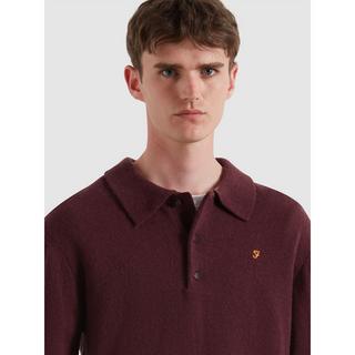 FARAH Pullover Col Polo  