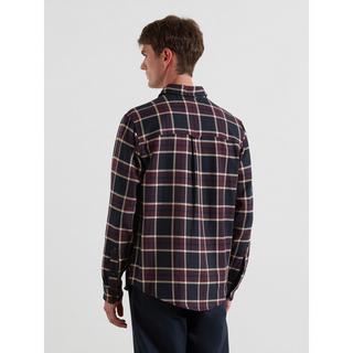 FARAH Camicia a Quadri Maniche Lunghe Regular Fit  