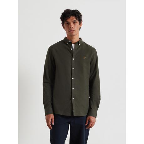 FARAH Langarm Button Down Hemd  