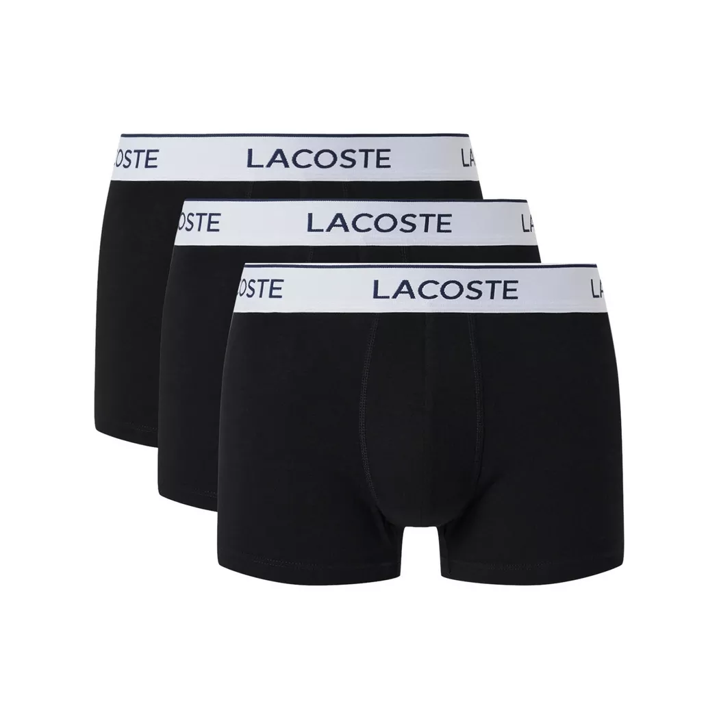 Lacoste 3-Pack Trunks - black - Mens, black