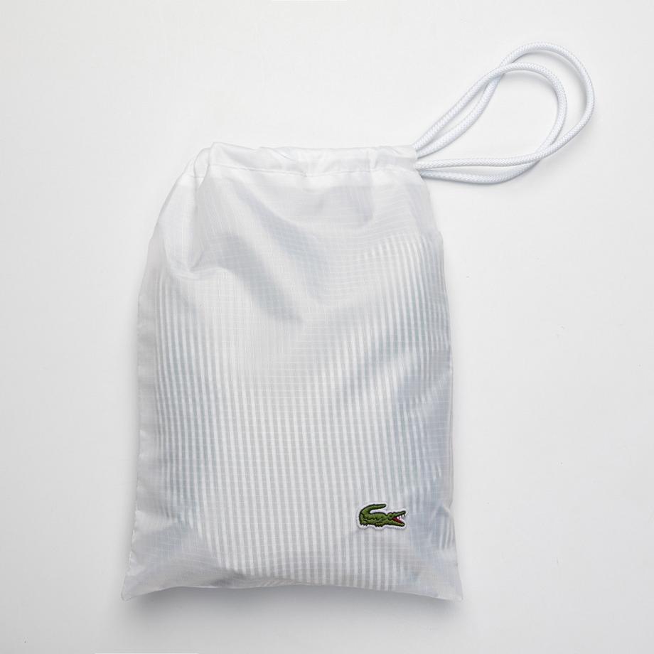 LACOSTE Short de bain rayé  
