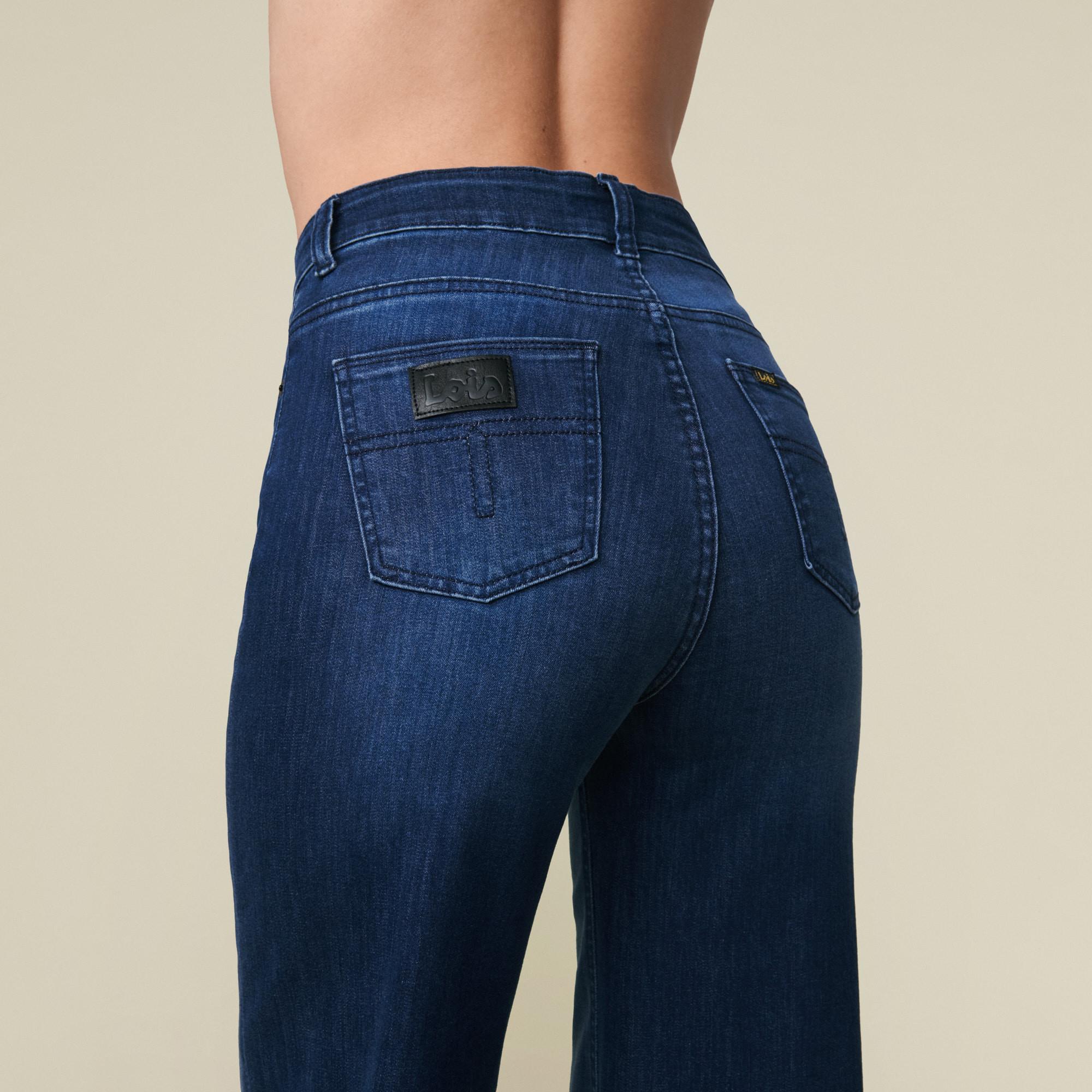Lois Jeans Leia Beat High Rise Slim Fit Jeans  