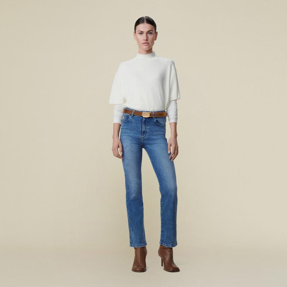 Lois Jeans Malena-F Re Ram Cobalt Jean Taille Haute Coupe Droite  