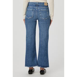 PAIGE Leenah Cropped Wide Leg Jeans  