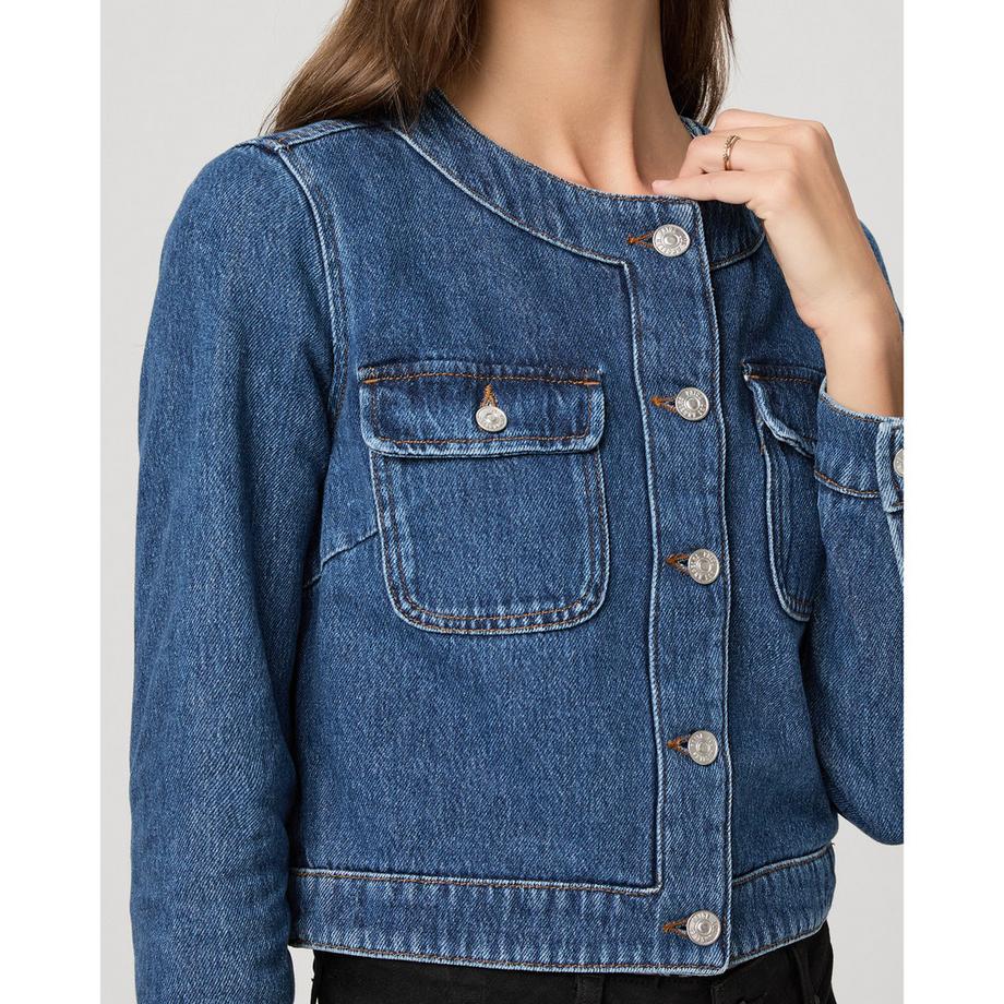 PAIGE Kylian Kurze Jeansjacke  