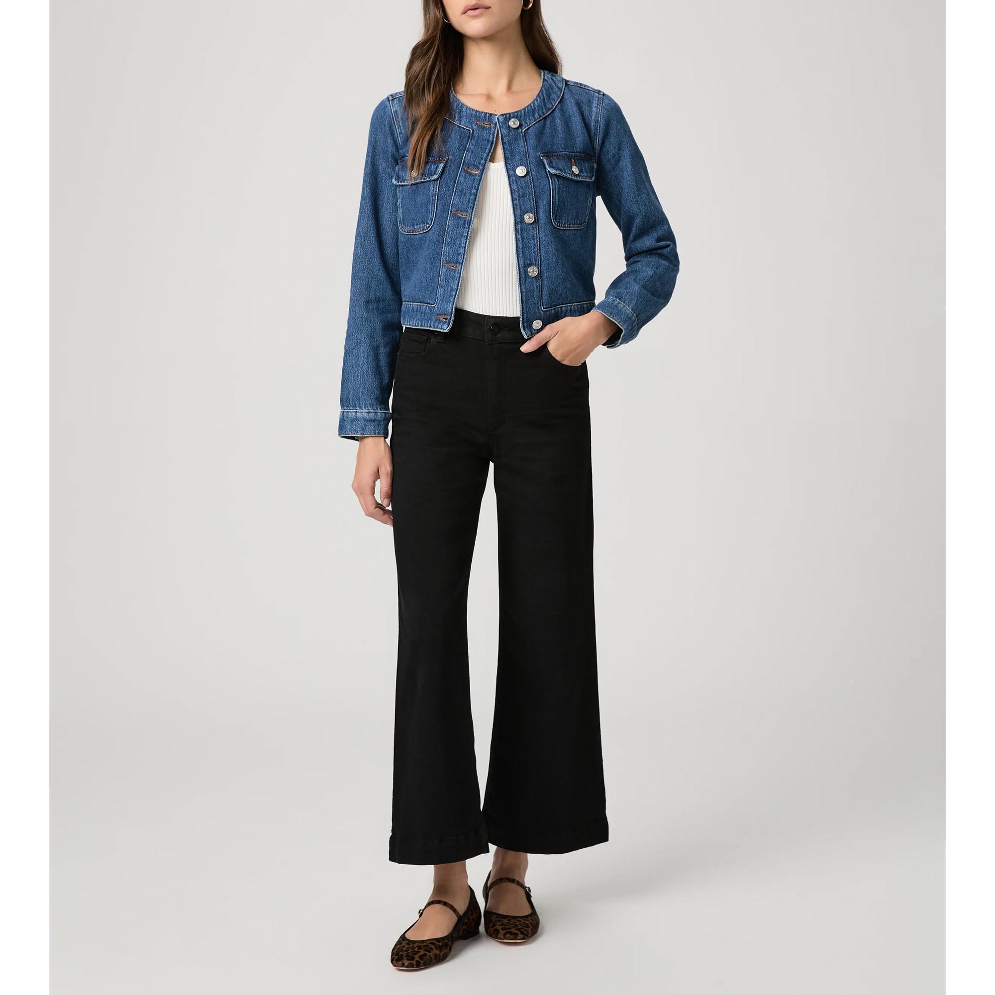 PAIGE Kylian Giacca Corta di Jeans  