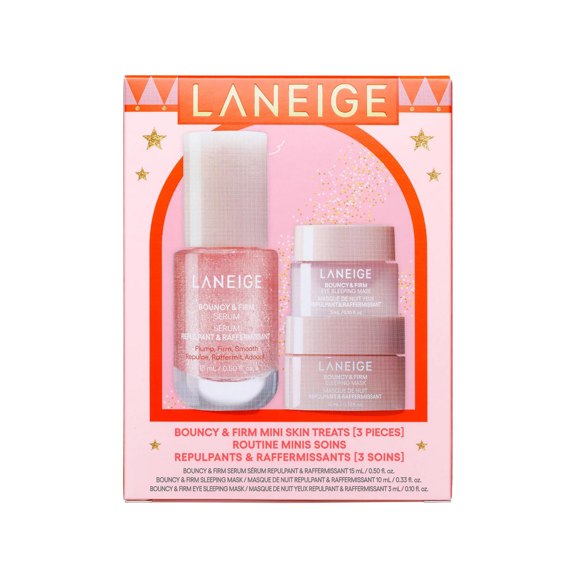 LANEIGE  Bouncy & Firm Mini Skin Treats - Aufpolsternde & straffende Mini-Pflegeprodukte 