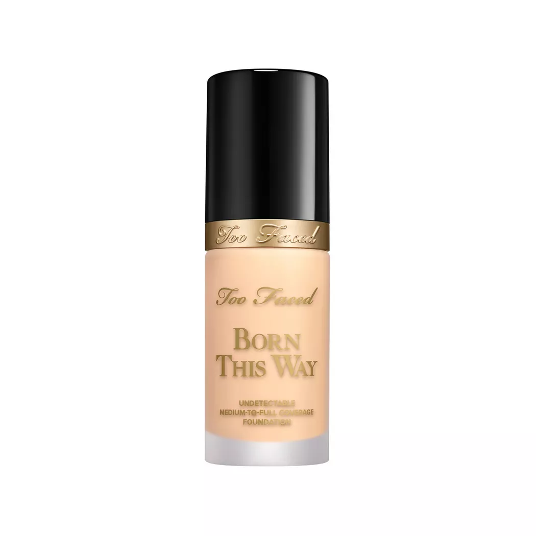 Too faced - Born This Way Natural Finish Foundation - mittel bis stark deckende Foundation, 30 ml, Almond