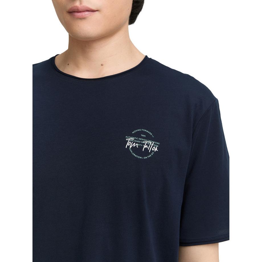 TOM TAILOR T-shirt avec logo imprimé  