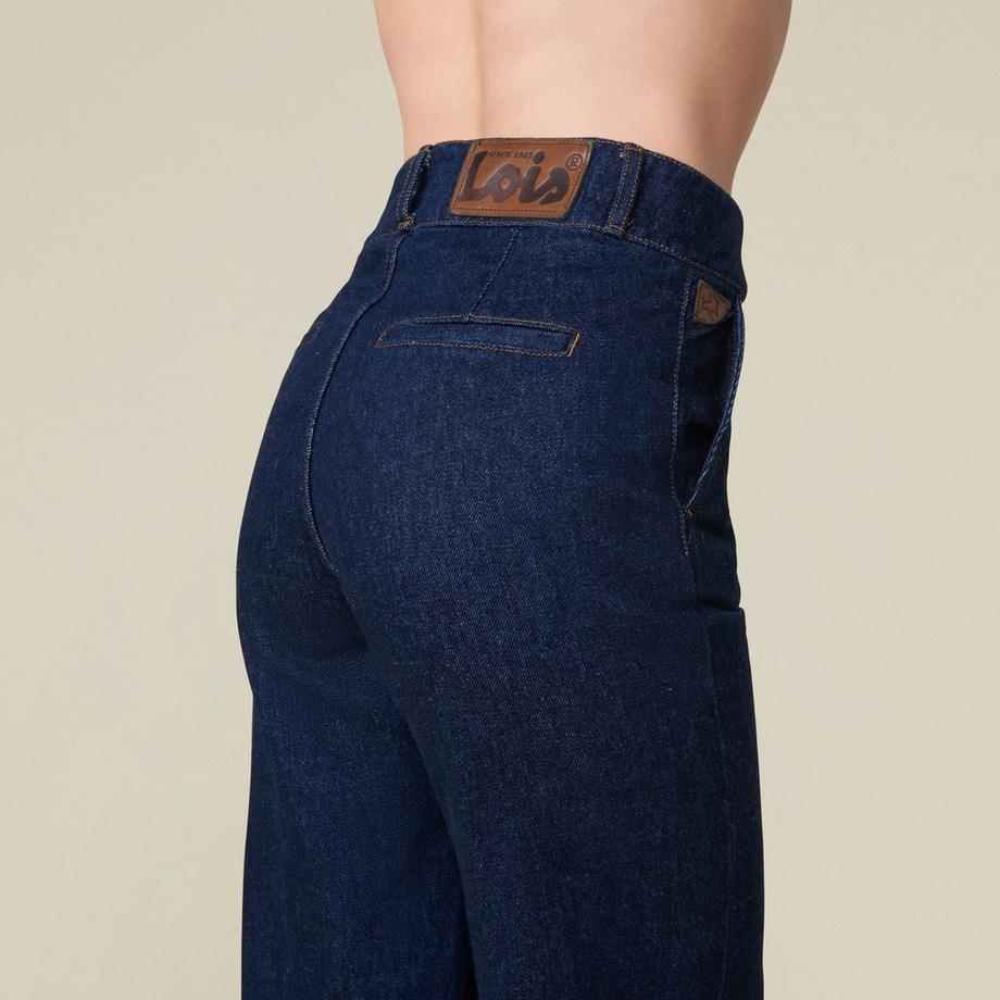 Lois Jeans Noad Dark Rinse Jean Coupe Droite  