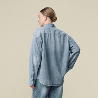 Lois Jeans Austin Occlusion Denim Bluse  