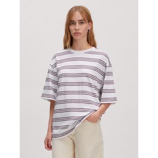 EDITED T-shirt Rayé Manches Courtes  