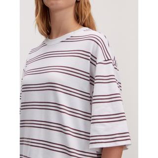 EDITED T-shirt Rayé Manches Courtes  