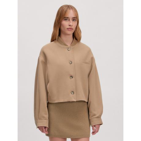 EDITED Veste Col Montant Fermeture Boutonnée  