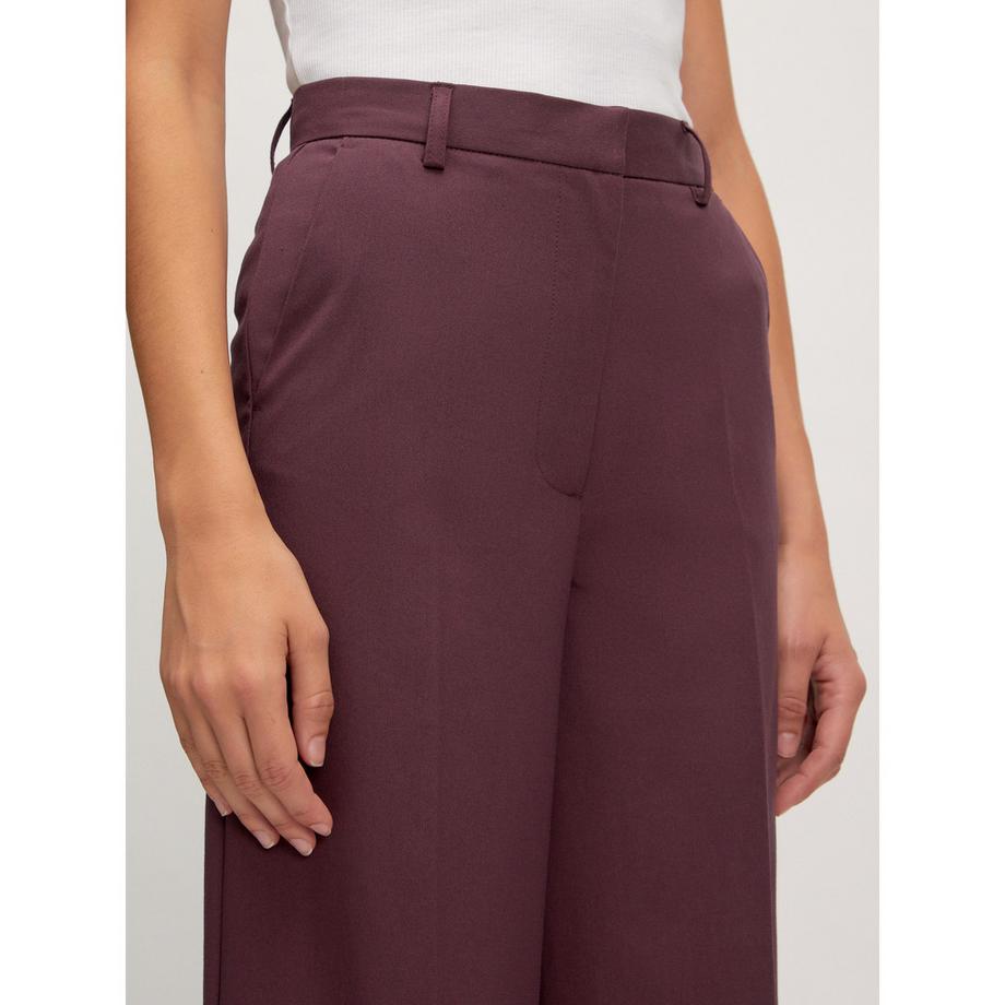 EDITED Pantalon Taille Haute Jambe Droite  