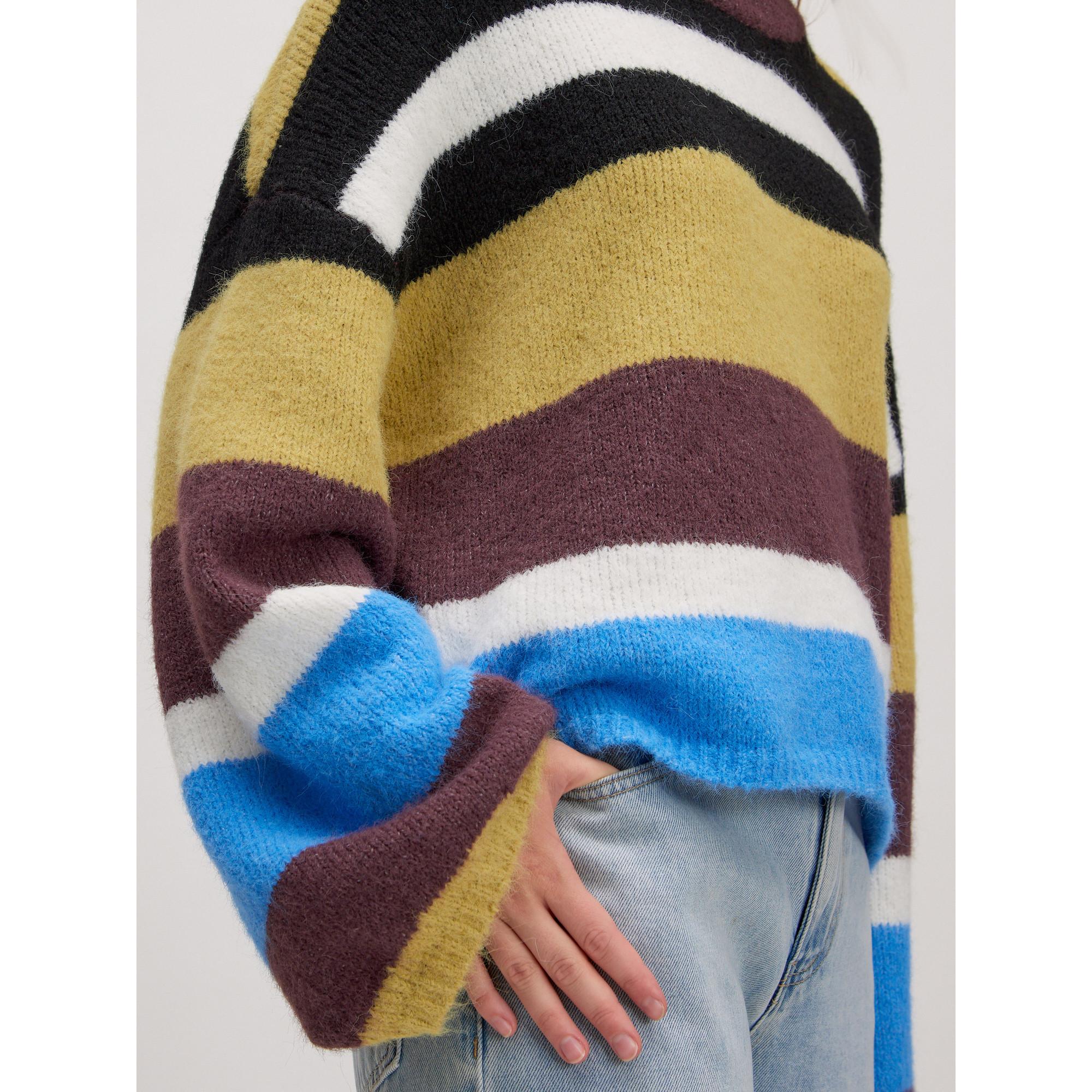 EDITED Pull Rayé Col Rond  