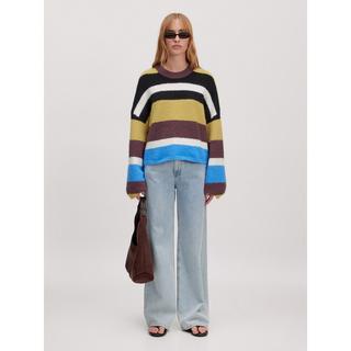 EDITED Pull Rayé Col Rond  